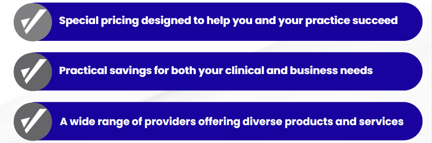 Through the NVDS Member Discounts Program, you can expect: